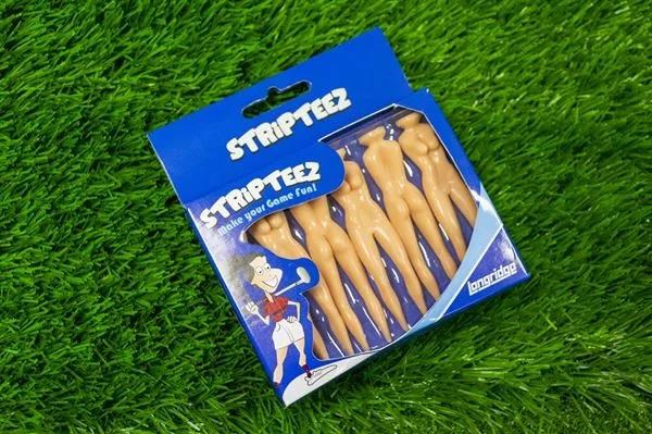 Longridge Strip Teez Plastiktees 76mm, 6Stk.