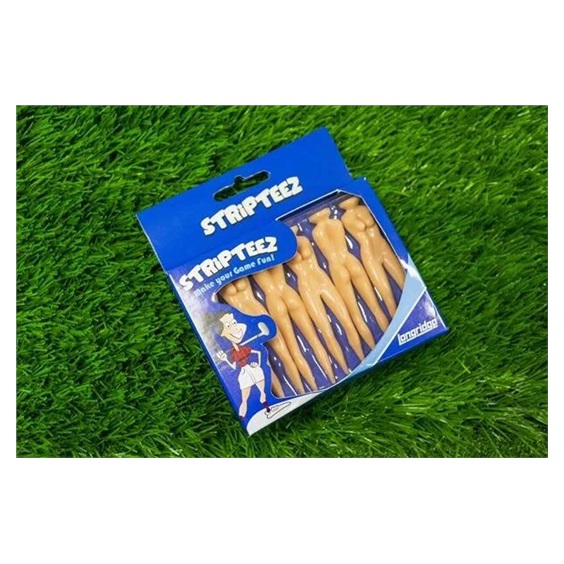Longridge Strip Teez Plastiktees 76mm, 6Stk.