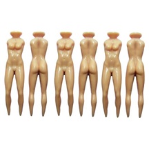 Longridge Strip Teez Plastiktees 76mm, 6Stk.