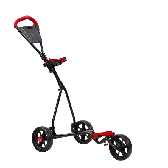 Longridge Ezeglide Junior Manuell Golftrolley, schwarz