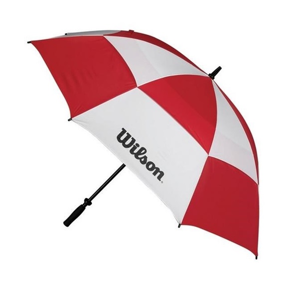 Wilson Double Canopy Golfschirm 62", rot