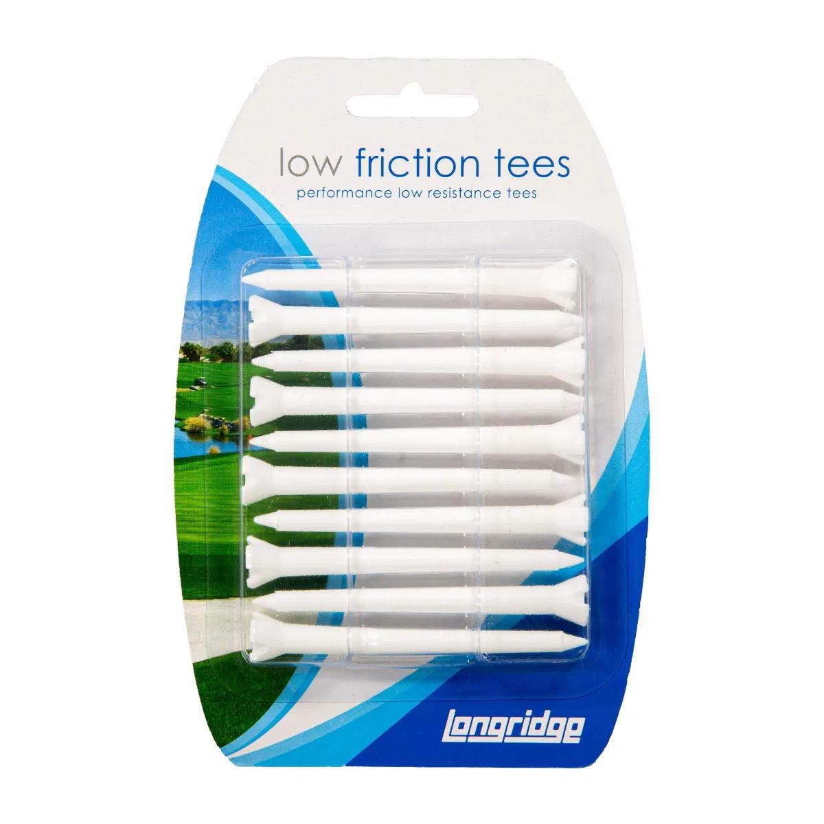 Longridge Extra Long Plastic Tee 75mm, 10Stk.