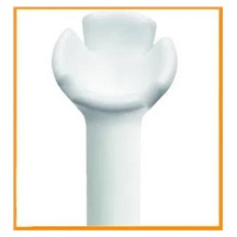 Longridge Extra Long Plastic Tee 75mm, 10Stk.