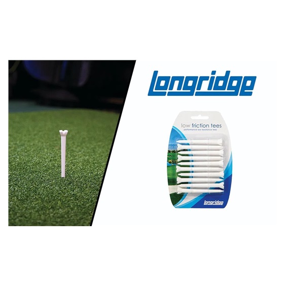Longridge Extra Long Plastic Tee 75mm, 10Stk.
