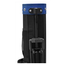 Longridge Travelite 5" pencil bag, schwarz/blau