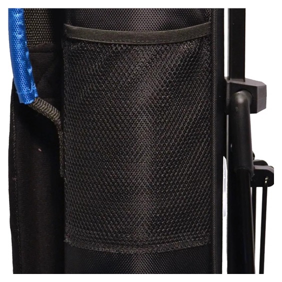 Longridge Travelite 5" pencil bag, schwarz/blau