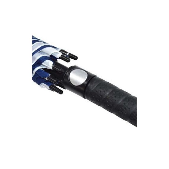 PGA Tour Windproof Double Canopy Regenschirm 62", weiß/blau
