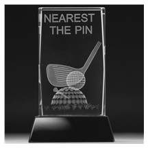 Longridge Nearest The Pin Crystal Golf Trophy