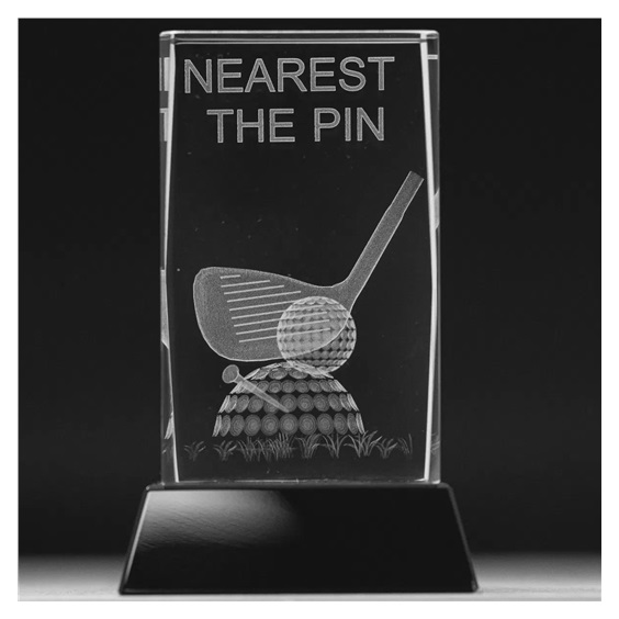 Longridge Nearest The Pin Crystal Golf Trophy