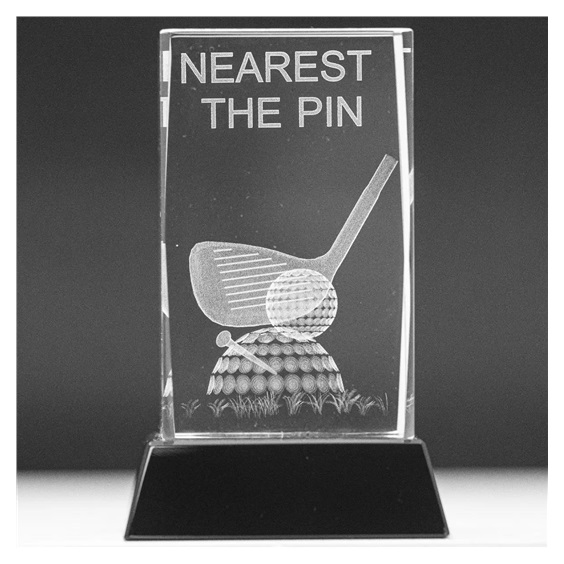 Longridge Nearest The Pin Crystal Golf Trophy