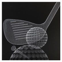 Longridge Nearest The Pin Crystal Golf Trophy
