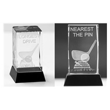 Longridge Nearest The Pin Crystal Golf Trophy