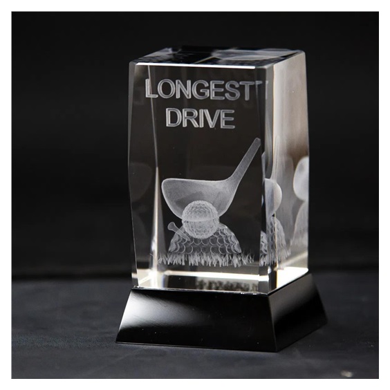 Longridge Drive Crystal Golf Trophy