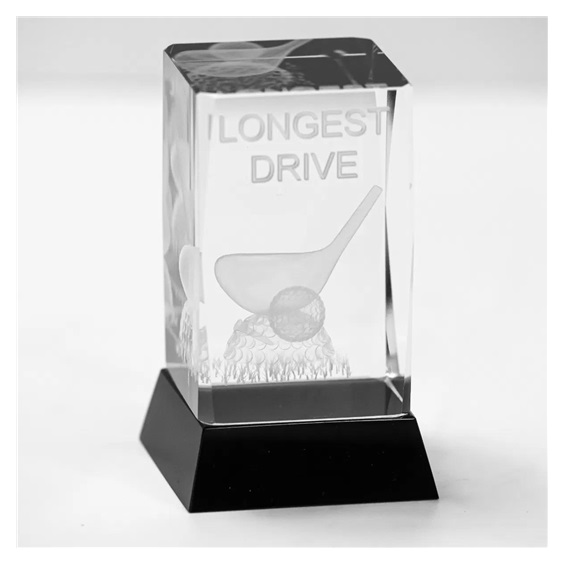 Longridge Drive Crystal Golf Trophy