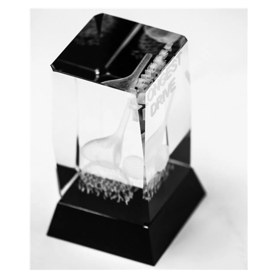 Longridge Drive Crystal Golf Trophy