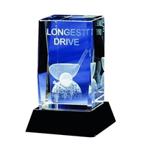 Longridge Drive Crystal Golf Trophy