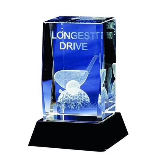 Longridge Drive Crystal Golf Trophy