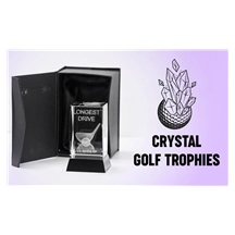 Longridge Drive Crystal Golf Trophy