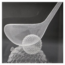 Longridge Drive Crystal Golf Trophy