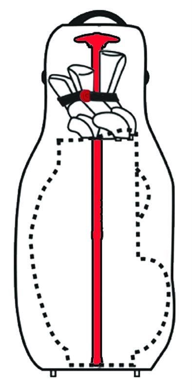 Clicgear Bag Shaft Travel Support