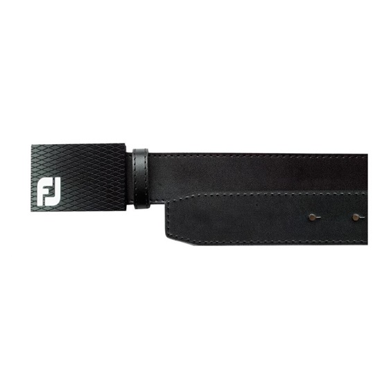 FootJoy Buckle Leather Herren Gürtel, schwarz