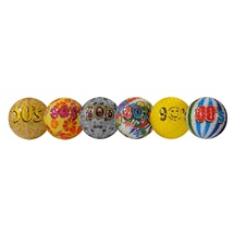 Longridge Decades Golfbälle, Farbenmix, 6Stk.
