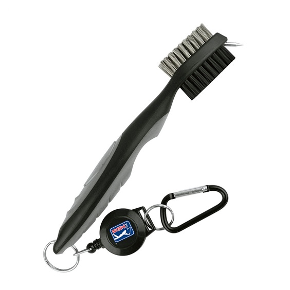 PGA Tour Club Brush and Groove Cleaner, schwarz