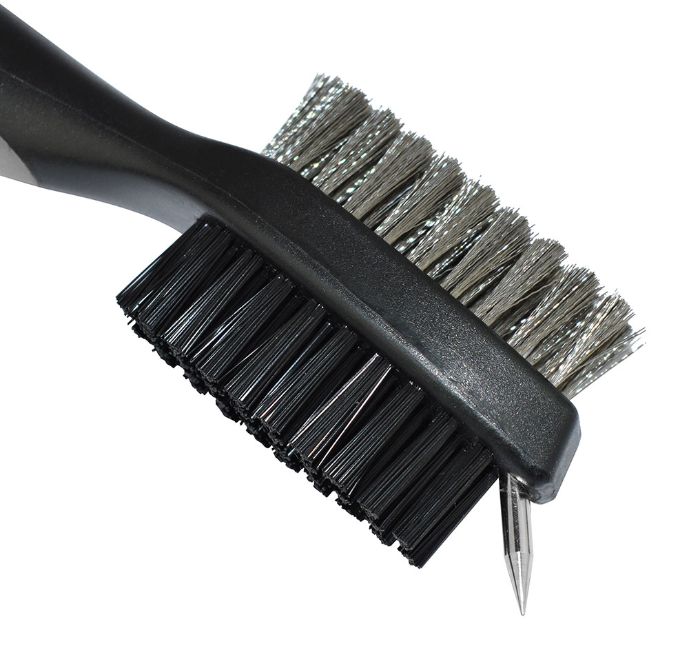 PGA Tour Club Brush and Groove Cleaner, schwarz