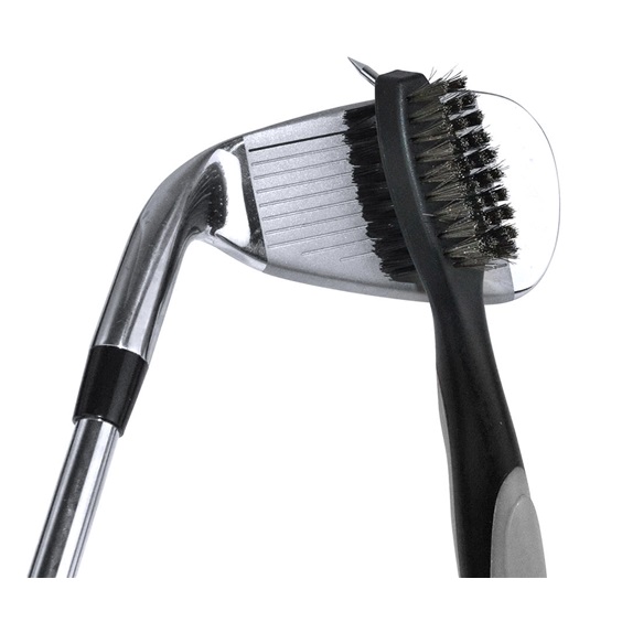 PGA Tour Club Brush and Groove Cleaner, schwarz
