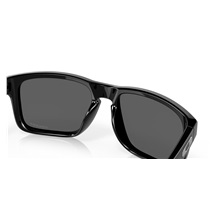 Oakley Holbrook Sonnenbrille, PRIZM Black Gläser/Polished Black Rahmen
