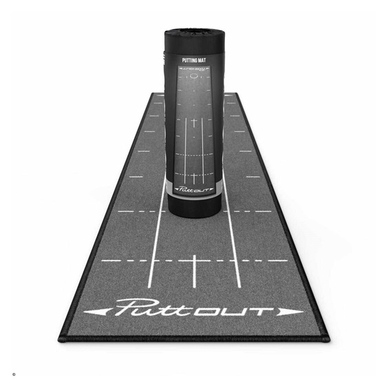 PuttOut Medium Grey Puttingmatte 2,4m