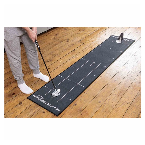 PuttOut Medium Grey Puttingmatte 2,4m