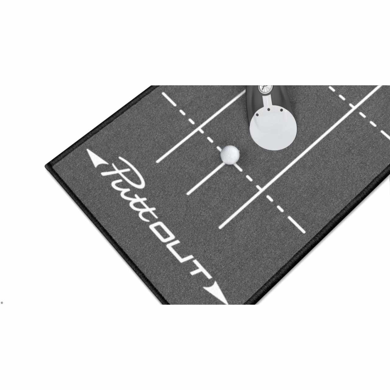 PuttOut Medium Grey Puttingmatte 2,4m