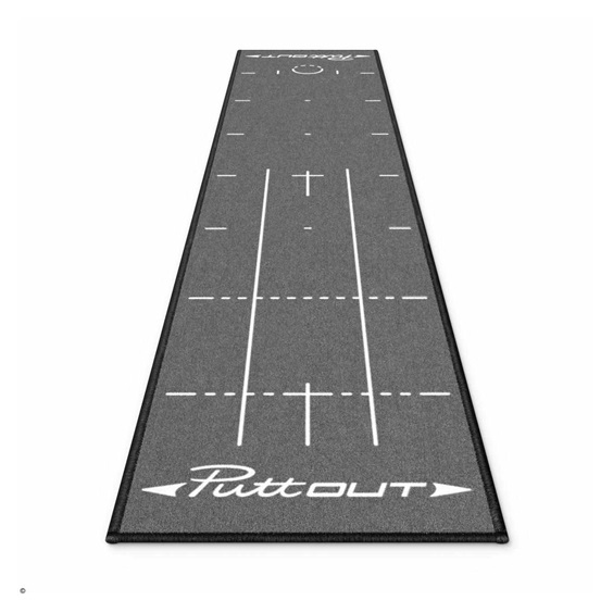 PuttOut Medium Grey Puttingmatte 2,4m
