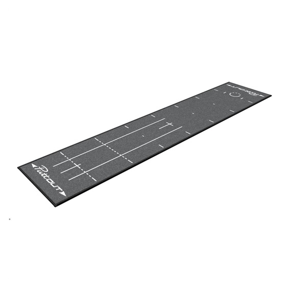 PuttOut Medium Grey Puttingmatte 2,4m