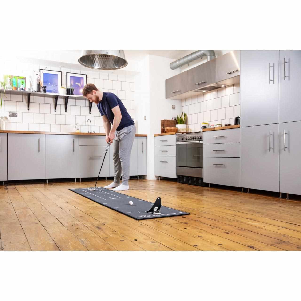 PuttOut Medium Grey Puttingmatte 2,4m