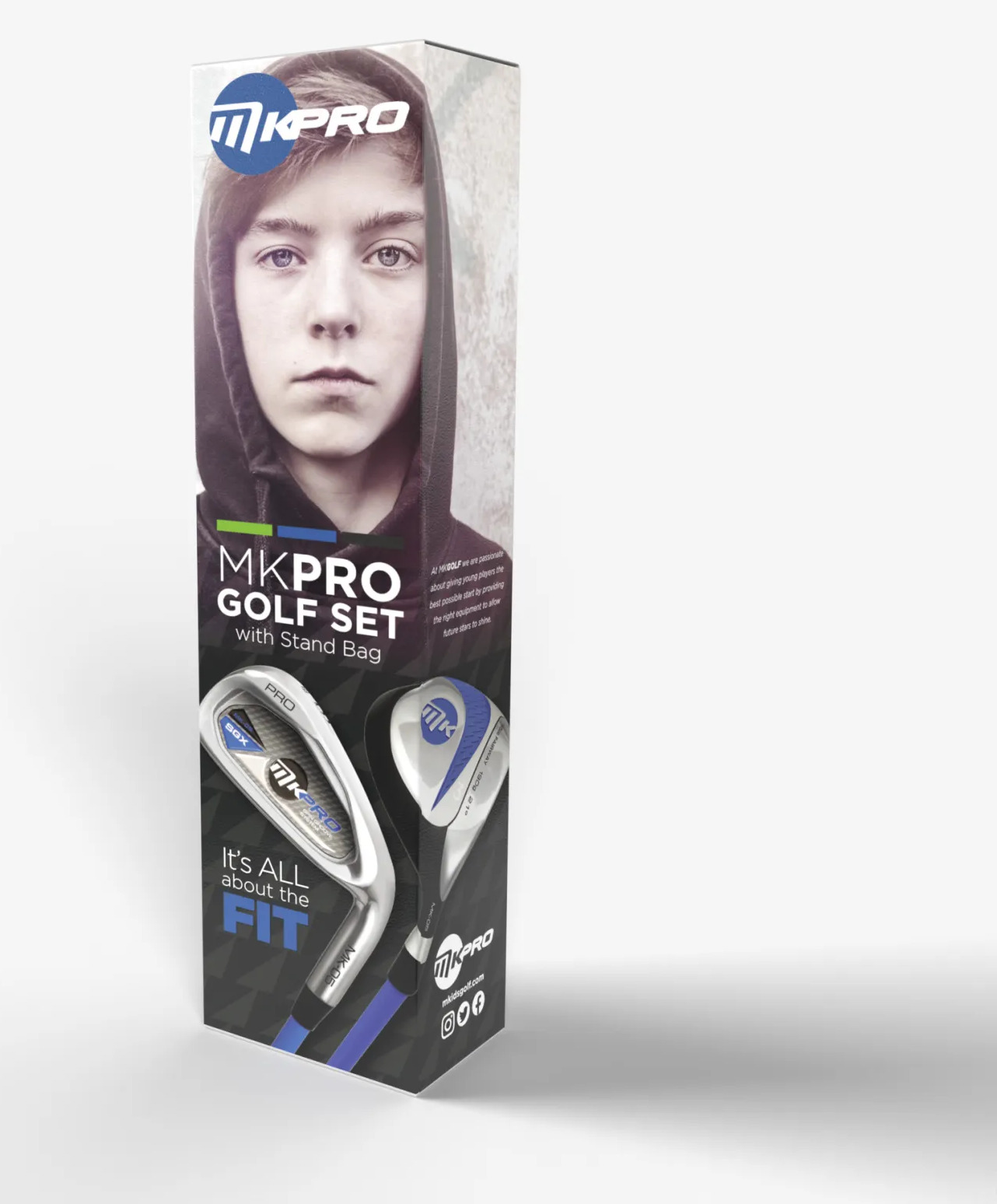MKids Pro Junior Golf Half Set 65" Junior Golfset, Graphit