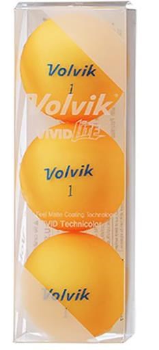 Volvik VIVID Lite Golfbälle, orange
