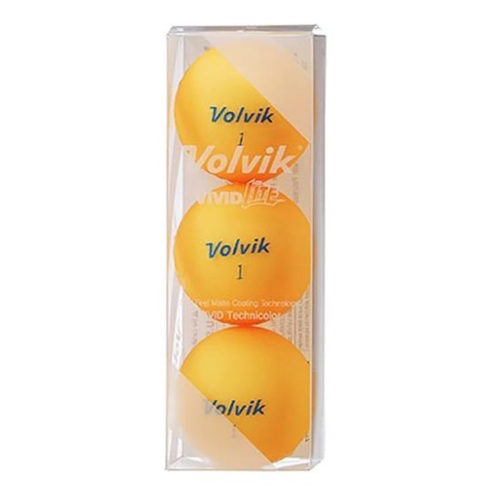 Volvik VIVID Lite Golfbälle, orange