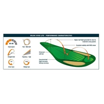 Volvik VIVID Lite Golfbälle, orange