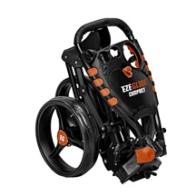 Ezeglide Compact+ Manuell Golftrolley, schwarz