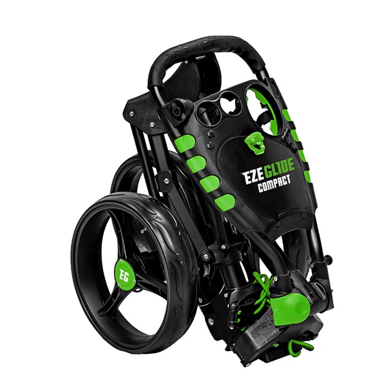 Ezeglide Compact+ Manuell Golftrolley, schwarz