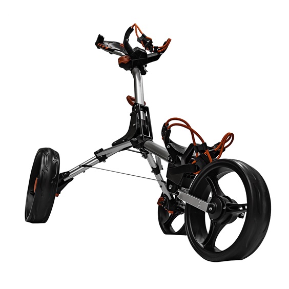 Ezeglide Compact+ Manuell Golftrolley, schwarz
