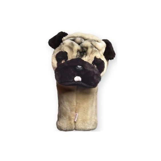 Daphne Pug Driver Headcovers, Mops