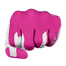 Zoom Weather Junior Handschuh, weiss/fuchsia