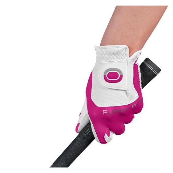 Zoom Weather Junior Handschuh, weiss/fuchsia