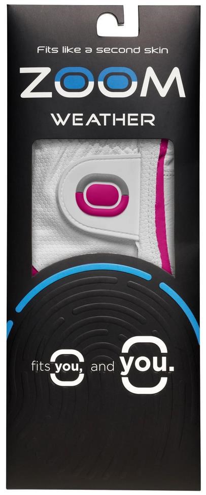 Zoom Weather Junior Handschuh, weiss/fuchsia