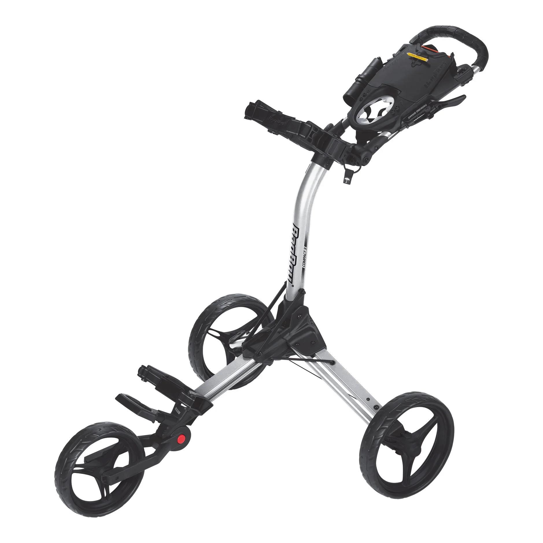 BagBoy Compact C3 Manuell Golftrolley, silber