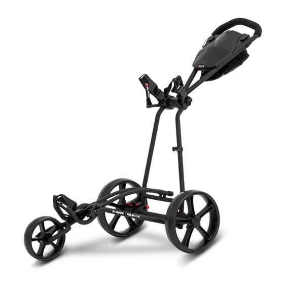 Big Max Autofold X manueller Trolley, schwarz
