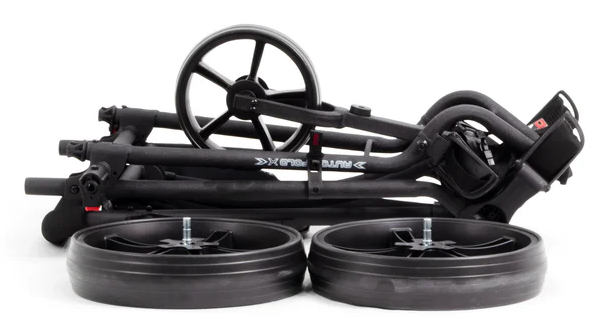 Big Max Autofold X manueller Trolley, schwarz